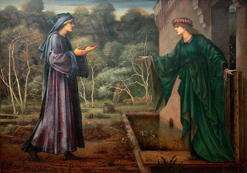 Edward Burne-Jones The Pilgrim at the Gate of Idleness